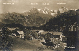 10957876 Beatenberg Schreckhorn Eiger Moench Jungfrau Beatenberg - Other & Unclassified