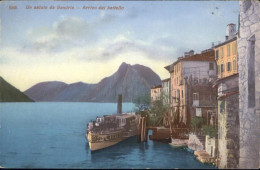 10957606 Gandria Lago Di Lugano Schiff Gandria - Autres & Non Classés