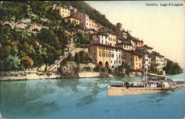 10957604 Gandria Lago Di Lugano Schiff Gandria - Autres & Non Classés