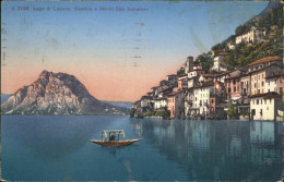 10957591 Gandria Lago Di Lugano Monte San Salvatore Schiff Gandria - Autres & Non Classés
