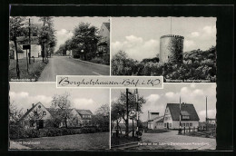 AK Borgholzhausen, Bundesstrasse 68, Schule, Ravensburg  - Autres & Non Classés