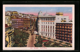 CPA Alger, Rue D`Isly  - Algiers
