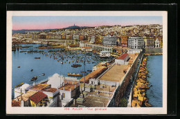 CPA Alger, Vue Générale, Le Port  - Algiers