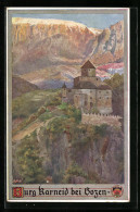 Künstler-AK E.F. Hofecker: Deutscher Schulverein Nr. 340: Burg Karneid Bei Bozen  - War 1914-18