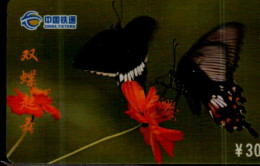 TELECARTE ETRANGERE....PAPILLON... - Papillons