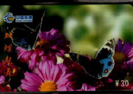 TELECARTE ETRANGERE....PAPILLON... - Butterflies