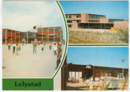 Lelystad - (Nederland/Holland) - School, Schoolplein, 'SGL' - Lelystad
