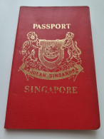 SINGAPORE Passport Passeport Reisepass Of A School Principal - FREE SHIPPING! - Historische Documenten