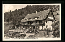 AK Alpirsbach / Schwarzwald, Höhengaststätte Burghalde  - Alpirsbach