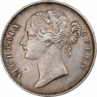 Inde Britannique, Victoria, Rupee, 1840, Argent, TTB+, KM:458 - Colonies