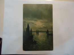 GERMANY POSTCARDS  LANDSCAPES SEA BOATS - Andere & Zonder Classificatie