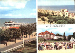 72520319 Ahlbeck Ostseebad Seebruecke Bansin Strand Seebad Bansin - Autres & Non Classés