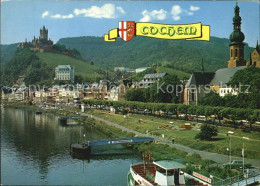72519915 Cochem Mosel Uferpromenade Burg Cochem Cochem - Cochem
