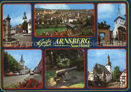 72519856 Arnsberg Westfalen Kirche Ortsansichten Panorama Arnsberg - Arnsberg