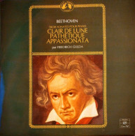Ludwig Van Beethoven, Friedrich Gulda - Trois Sonates Pour Piano, Clair De Lune, Pathétique, Appasionata (LP, Album) - Clásica