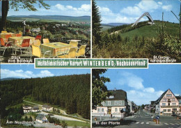 72519688 Winterberg Hochsauerland Blick Vom Bobhaus Sankt Georgsprungschanze Nor - Winterberg