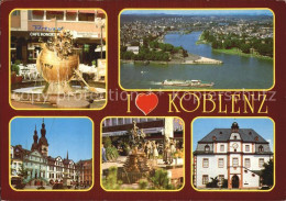 72519677 Koblenz Rhein Panorama Rathaus Brunnen Denkmal Koblenz - Koblenz