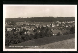 AK Hallwangen / Schwarzwald, Ortsansicht Aus Der Vogelschau  - Schwäbisch Hall