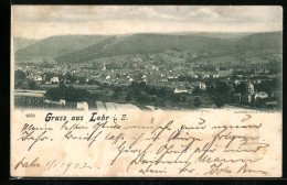 AK Lahr I. B., Panorama  - Lahr