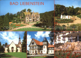 72519591 Bad Liebenstein Schloss Altenstein Rosengarten Evangelische Kirche Post - Bad Liebenstein