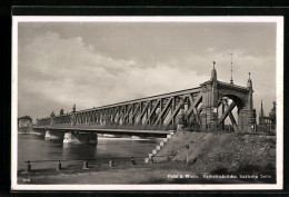 AK Kehl / Rhein, Verkehrsbrücke, Badische Seite  - Kehl