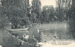 75-PARIS-PARC MONTSOURIS LE LAC ET LES CANARDS-N°T5308-C/0141 - Parks, Gardens