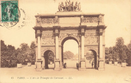75-PARIS-L ARC DE TRIOMPHE DU CARROUSEL-N°T5308-C/0135 - Triumphbogen