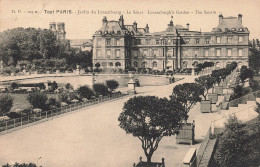 75-PARIS-JARDIN DU Luxembourg LE SENAT-N°T5308-B/0317 - Parques, Jardines