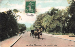 75-PARIS-PARC MONCEAU LA GRANDE ALLEE-N°T5308-B/0133 - Parcs, Jardins