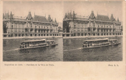 75-PARIS-EXPOSITION DE 1900 PAVILLON DE LA VILLE-N°T5308-A/0203 - Tentoonstellingen