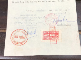Viet Nam Suoth Old Documents That Have Children Authenticated(2$ Tem Cuu Tro1966) PAPER Have Wedge QUALITY:GOOD 1-PCS Ve - Colecciones