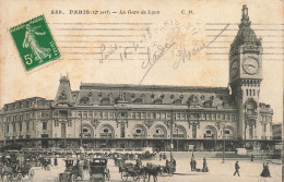75-PARIS-LA GARE DE LYON-N°T5308-E/0085 - Métro Parisien, Gares