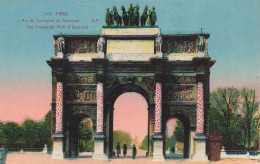75-PARIS-L ARC DE TRIOMPHE DU CARROUSEL-N°T5308-C/0293 - Arc De Triomphe