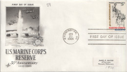 USA, Aug 29 1966, Us Marine Corps Reserve - 1961-1970