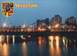 72519479 Wroclaw Bruecke Abendstimmung  - Poland