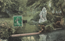 75-PARIS-PARC MONCEAU MONUMENT AMBROISE THOMAS-N°T5308-F/0225 - Parcs, Jardins