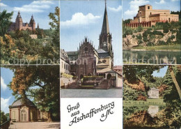 72519440 Aschaffenburg Main Schloss Stiftskirche Pompejanum Schoenbusch Schloess - Aschaffenburg
