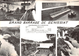 01-GENISSIAT-LE BARRAGE-N 586-A/0383 - Génissiat