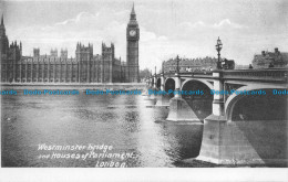 R059940 Westminster Bridge And House Of Parliament. London - Autres & Non Classés