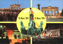 72519249 Berlin Memories 9 November 1989 1990 Berlin - Sonstige & Ohne Zuordnung