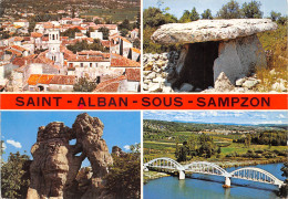 07-SAINT ALBAN SOUS SAMPZON-N 587-A/0135 - Other & Unclassified