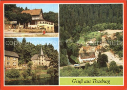 72519199 Treseburg Harz HO Gaststaette Burgstieg Halde Treseburg - Autres & Non Classés