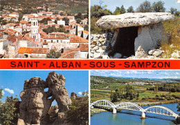 07-SAINT ALBAN SOUS SAMPZON-N 586-D/0305 - Other & Unclassified