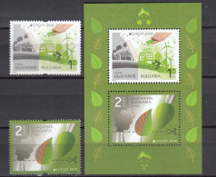 Bulgaria 2016 - EUROPA, Mi-Nr. 5253/54+Bl. 415, MNH** - Unused Stamps
