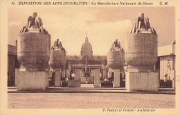 75-PARIS EXPOSITION DES ARTS DECORATIFS MANUFACTURE DE SEVRES-N°T5309-H/0201 - Ausstellungen