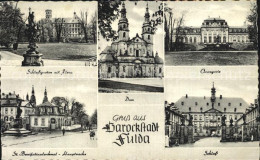 72518620 Fulda Schlossgartten Flora Orangerie Dom Schloss Bonifatiusdenkmal  Ful - Fulda
