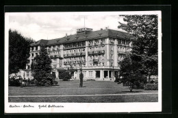 AK Baden-Baden, Hotel Bellevue Mit Anlagen  - Baden-Baden