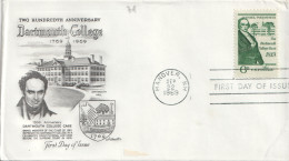USA, Sep 22 1969, Two Hundredth Anniversary Dartmouth College - 1961-1970