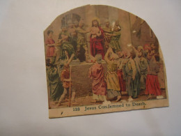 GERMANY   POSTCARDS  CUP   JESUS CONDEMNED TO DEATH - Andere & Zonder Classificatie