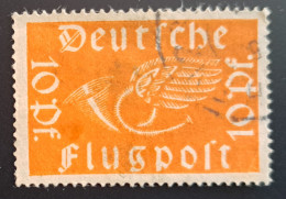 Deutsches Reich Flugpost 1919, Mi 111b Gestempelt, Geprüft - Usados